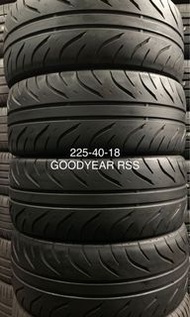 225-40-18吋 GIODYEAR RSR 一套 半r呔 包裝戥