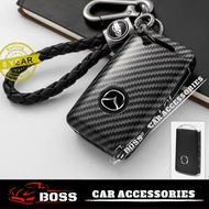 Mazda 3 / Mazda CX30 Key Cover Key Fog Cover Key Chain Protection Key Garnish Carbon Design Boss Car