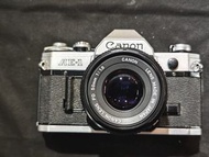canon AE-1 佳能 AE1 + 50/1.8 FD 50mm 50 功能正常 送電試機 鏡片冇花微塵 95%以上新