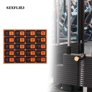 Perfeclan Weight Stickers 5kg to 100kg Weighted Block Label Sticker for Weight Identification Weight