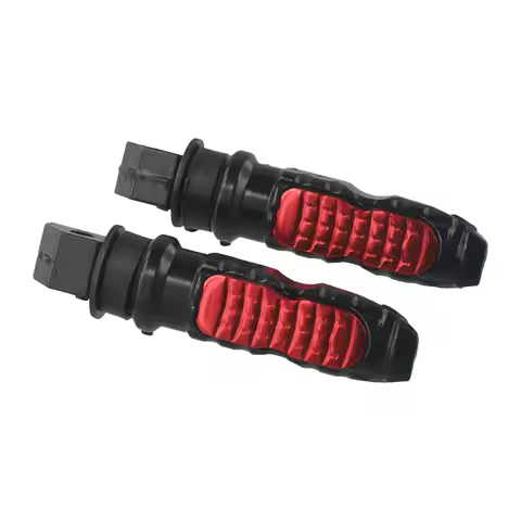 Footrest Foot Peg Foot Pegs Pedals 2pcs Aluminum Alloy Black/Red/Blue/Gold/Silver For All Kinds Of M