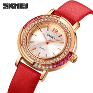 SKMEI Fashion Brand Women Waterproof Watch Simple Casual Quartz Analog Design Ladies Watch