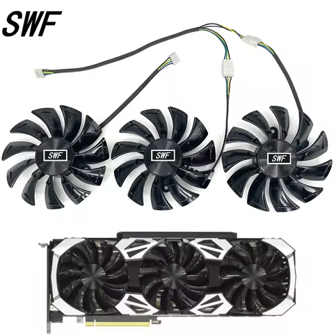 NEW 87MM GA92S2U ZOTAC RTX 2080 Ti 11GB Extreme Plus OC GPU Cooler Fan For ZOTAC RTX 2080Ti 2080 207