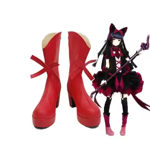 Anime Gate Rory Mercury Cosplay Boots Shoes Halloween Carnival Props