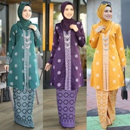 36 - 56 | KEBARUNG LABUH SONGKET TABUR SEDONDON RAYA BRIDESMAID . BAJU NIKAH TUNANG . KEBAYA PLUSSIZ