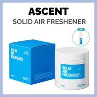 [Ascent] Solid Air Freshener – Fresh Linen Scent 350g Odor Eliminator for Home, Bathroom & Closet + 