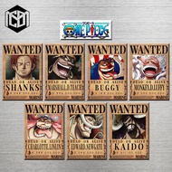 ANIME FRIDGE MAGNET  -  ONE PIECE ANIME WANTED POSTER [YONKOS] 7 PIECES