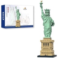 ENHANA Statue of Liberty Miniature Building Blocks Statue of Liberty Miniature Building Blocks Build