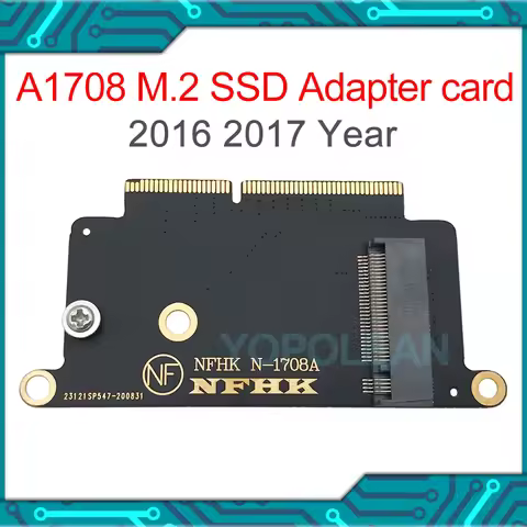 M2 SSD Adapter For Macbook Pro 13" A1708 NVMe M.2 NGFF SSD Adapter Card Late 2016 Mid 2017 Laptop