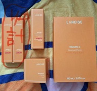 (一套兩件$450包順豐）Laneige Radian-C 系列護膚套裝 （radian c effector / radian c essence / radian c cream / radian