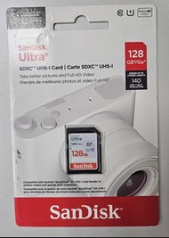SanDisk Ultra 128GB SDXC UHS-I 記憶卡