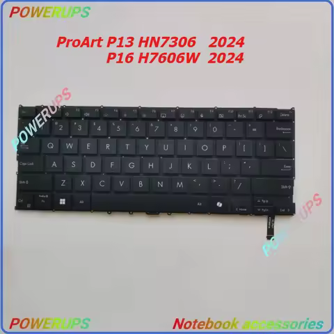 New Original Laptop US Backlight Keyboard For ASUS ProArt P13 HN7306 P16 H7606W 2024 V233626AS1