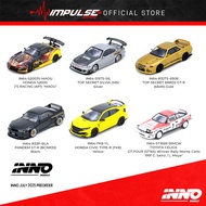 [PR3-0RD3R] Inno64 1:64 S2000 J'S Racing / Silvia S15 / GTR 32 / GTR 33 / Civic Type R FK8 / Celica 