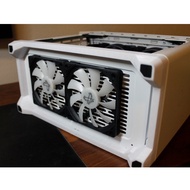 Nr200p and Nr200 feet riser for outer fan mount