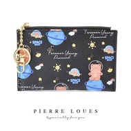 กระเป๋าสตางค์หนังแบบมีซิปขนาดเล็กสำหรับผู้หญิง กระเป๋าสตางค์ใส่บัตรไ（Pierre loues） 19-31