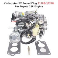 Carburetor W/ Round Plug 21100-35290 For Toyota 22R Engine