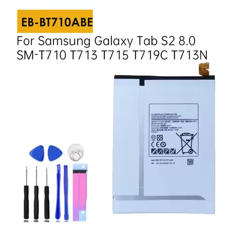 For Samsung Galaxy Tab S2 8.0 SM-T710 T713 T715 T719C T713N EB-BT710ABE 4000mAh Battery