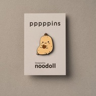 馬鈴薯 Noodoll 琺瑯別針