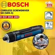 SYK Bosch GO Gen 3 Cordless Screwdriver Hand Drill Power Tools Cordless Drill Pemutar Skru 3.6V 0 601 9H2 280