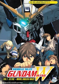 Anime DVD Mobile Suit Gundam Wing TV Series Vol.1-49 End