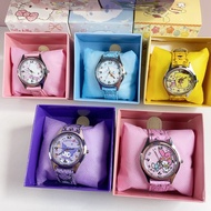 Sanrio cartoon kuromi watch Electronic pointer watch Kuromi Melody cinnamoroll gift