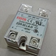 SSR-50LA-H โซลิส สเตท รีเลย์ 50A INPUT: 4~20mA OUTPUT: 250~480VAC ขาย 1 ตัว680 บาท