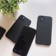 OPPO A73 A54 A94 A74 A16 A16K A95 A55 F11Pro F11 F5 F7 Cool black mobile phone protective case simple solid color mobile phone soft case