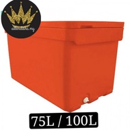 75L / 100L COOLER BOX / ICE BOX / ICE BUCKET / PICNIC BOX / FISH BOX /