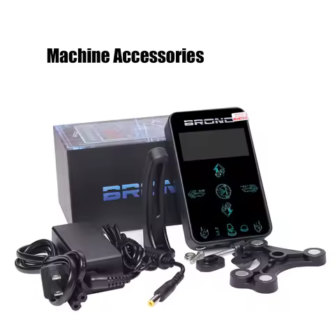 Bronc TPN037P+ Tattoo Power Supply Upgrade Version Touch Screen Intelligent Digital HD LED Display B