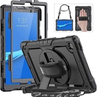 Strap Case Armor For Samsung Tab A8 A9 A9+ Plus Screen Protector