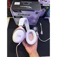 Used HyperX Cloud III Pink (Cloud 3) - White Headphones