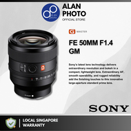 Sony FE 50mm F1.4 GM Lens [SEL50F14GM] For Sony FE | Sony Singapore Warranty