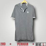 T-Shirt Men's Penguin StripedPOLO Size L (85x55)cm