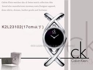 CASIO手錶專賣店國隆CK手錶專賣 Calvin Klein K2L23102_交叉造型手鐲式_保固發票