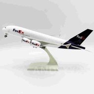 30CM A380 Fedex Fedex Resin Airplane Model