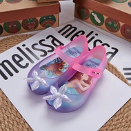 Melissa Little Mermaid Princess รองเท้าแตะปากปลารองเท้าเดี่ยวรองเท้าชายหาดสาวหอม