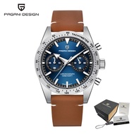 [Original] PAGANI DESIGN Japan VK64 Chronograph Speed Men Watch Stainless Steel Sapphire Glass Lumin