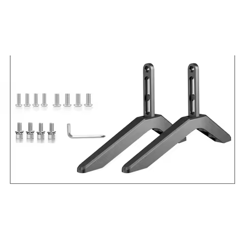 LSJD Universal TV Stand Base Table Top TV Legs for Vizio Samsung LG TCL Hisense Televisions with Scr