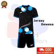 [ Free nama+nomor punggung ] jersey futsal dewasa baju bola dewasa pria