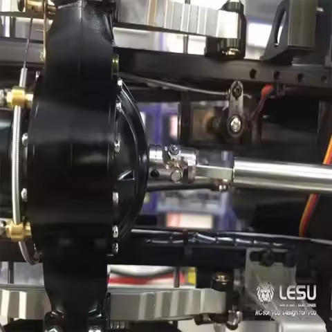 RC 1/14 LESU Lock Difference Servo Bracket G-6023-2 For Tamiya 1/14 RC Truck Parts Accessories DIY