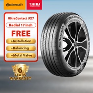 Continental UltraContact UX7 R17 205/60 215/60 225/60 225/65 235/65 (Free Installation)