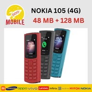 [Malaysia Set] Nokia 105 4G - HD voice calls, easy to use, Dual SIM, 48MB RAM (1 Year Nokia Malaysia