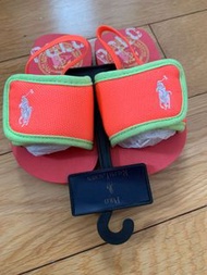 全新Ralph Lauren Polo 幼童沙灘拖鞋