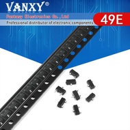 10pcs 49E 44E SS44E AH44E SOT-23 Hall Effect Sensor Switch Hall Element SOT23 SS49E SOT AH49E High S