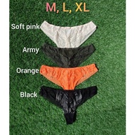 -termurah- thong & panty big size l, xl, xxl,s,m victoria secret 60 -