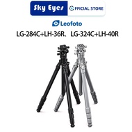 Leofoto LG-284C+LH-36R、LG-324C+LH-40R Carbon Tripod