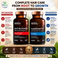 DHT Blocker & FoliGROWTH Hair Growth Supplement for Men & Women | Supports Thinning Hair, Thicker Fu