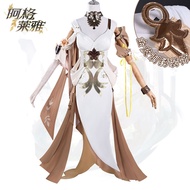 Honkai: Star Rail cosplay Aglaea cosplay costume and wig shoes