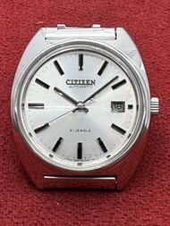 Citizen Automatic 21 Jewels ตัวเรือนสแตนเลส นาฬิกาผู้ชาย มือสองของแท้