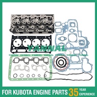 For Kubota V2203 V2403 Complete Cylinder Head & Full Gasket Kit For Bobcat 773 773C 773F 773G